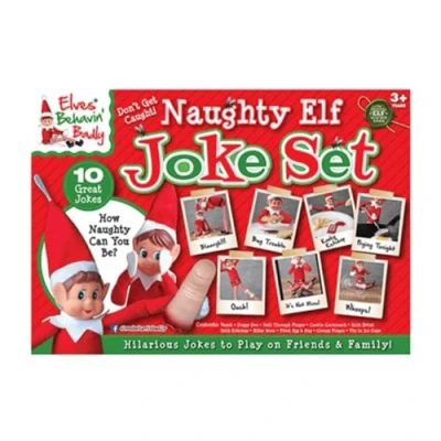 Image of Elves Behavin Badly Naughty Elf Joke Set