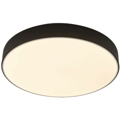 Image of Lindby Simera LED ceiling lamp 50 cm, black
