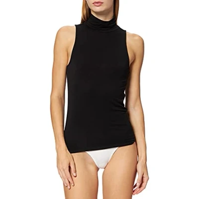 Image of Sloggi Women&#039;s EVER Cosy Turtleneck Shirts, BLACK, S