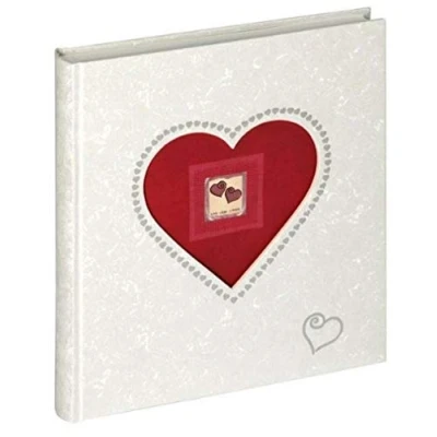 Image of walther Design Photo Album White 29 x 32 cm with Punched Cover and Embossing, Wedding Dream UH 117