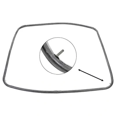 Image of SPARES2GO 4 Sided Door Seal Rubber Gasket Compatible with Falcon Oven Cooker