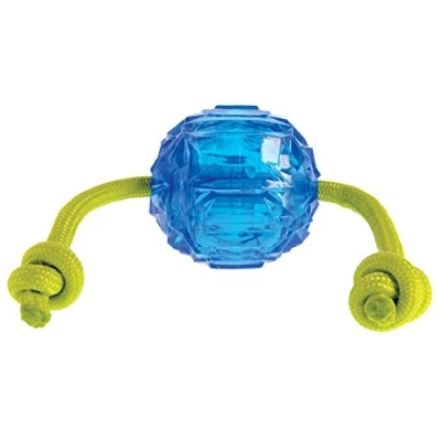 Image of Hero ChillTime Soft Rubber Frozen Tug &amp; Toss Ball, Small Dog Toy