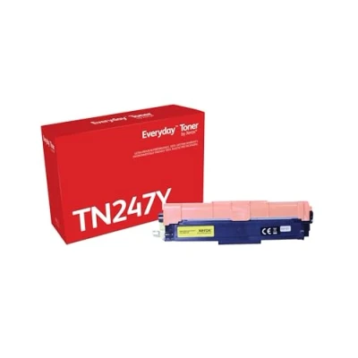 Image of Everyday by Xerox Yellow Toner compatible with Brother TN247Y, High Capacity