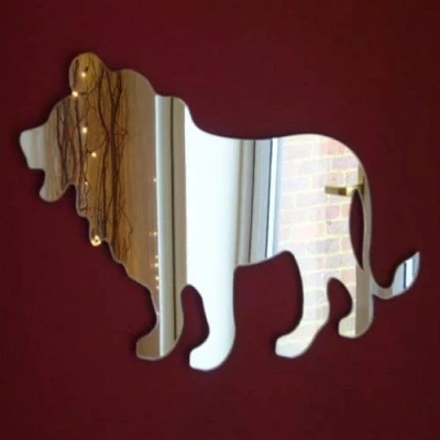 Image of Super Cool Creations Lion Mirror 45cm x 38cm