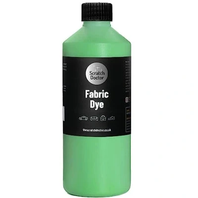 Image of Scratch Doctor Liquid Fabric Dye Easy to Use Textile Paint for Sofas, Furniture, Clothing, Canvas, Shoes, Denim and More 23 Colours Available (Light Green, 1000ml)