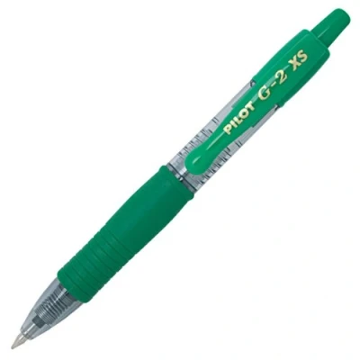 Image of Pilot G207 Pixie Retractable Gel Rollerball 0.7 mm Tip (Box of 12) Green