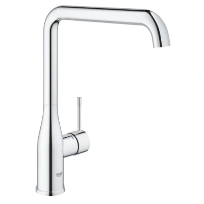 Image of GROHE 30269000 Essence Single Lever Kitchen Mixer Chrome
