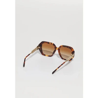 Image of Michael Kors South Beach Sunglasses, Women&#039;s, Size: 54, Jet set tortoise