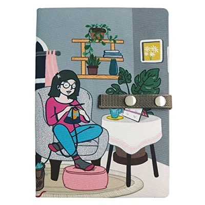Image of KnitPro Chart Keeper, Cotton, Passion, 26.5x18cm