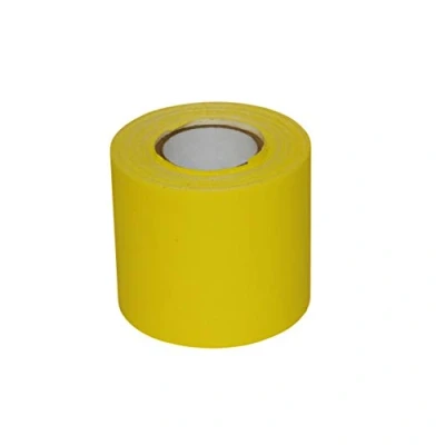 Image of JVCC Patch &amp; Repair Tape for Leather and Vinyl Surfaces [Gaffers Tape] (Repair 1): 2 in. (48mm Actual) x 15 ft. (Yellow)