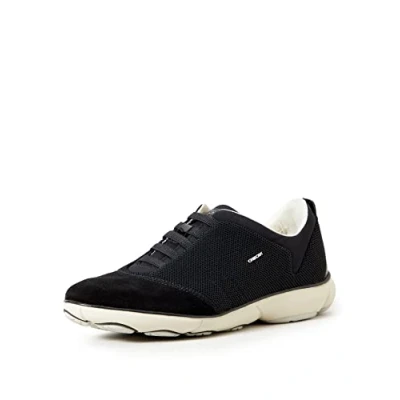 Image of Geox Womens D Nebula C Sneakers, Gun, 4 UK