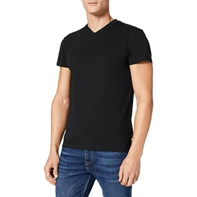 Image of Lower East Mens Le156 T Shirt, Black, XL UK