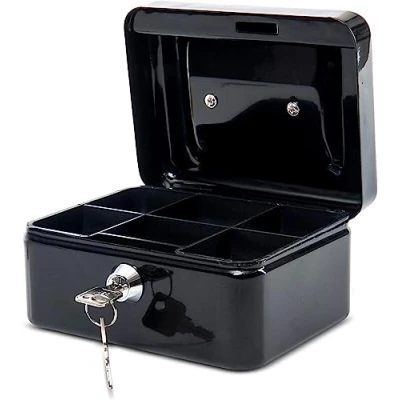 Image of Maul 15.2 x 12.5 8.1 cm Cash Box 1 Black
