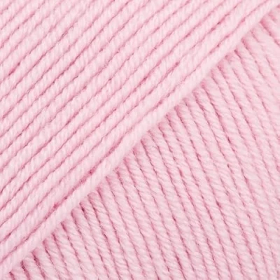 Image of Superwash Merino Wool Yarn Drops Baby Merino, Sport Weight, 5 ply, 1.8 oz 191 Yards, Quantity is per 1 Item (54 Powder Pink)