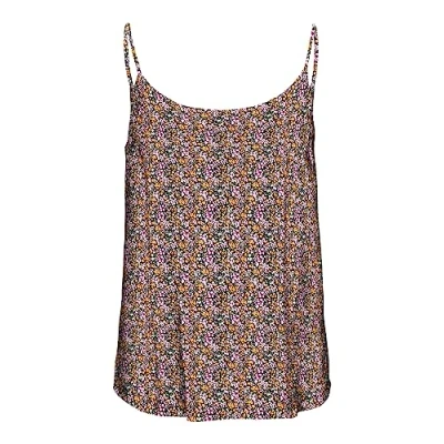 Image of VERO MODA Women&#039;s Vmeasy R1 WVN Ga Singlet Top, Radiant Yellow/AOP:Cille, XS