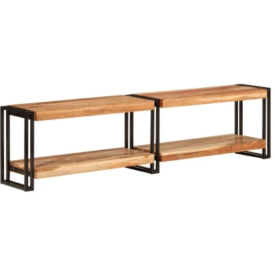 Image of vidaXL TV Cabinet 160x30x40 cm Solid Wood Acacia