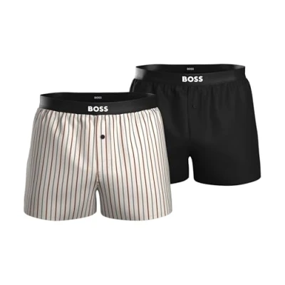 Image of BOSS 2 PACK Boxer shorts, Men&#039;s, Size: XL, Open white