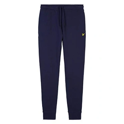 Image of Lyle &amp; Scott Men&#039;s Skinny Sweatpant Sports Jogger, Blue (Navy Z99), W34 (Size:L)