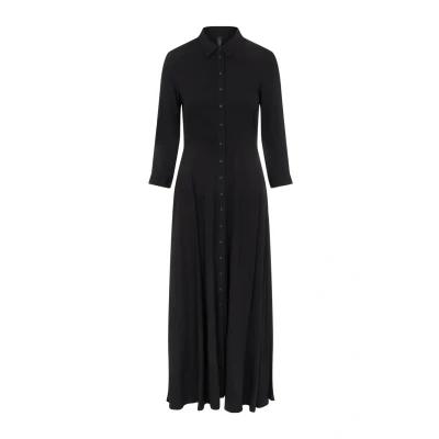 Image of YAS Savanna LONG Maxi dress, Women&#039;s, Size: 6, Black