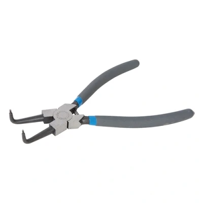Image of Silverline Bent Nose Internal Circlip Pliers 230mm