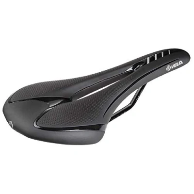 Image of VELO Unisex Adult Fit Athlete FC Saddle For Bicycle Black, Medium
