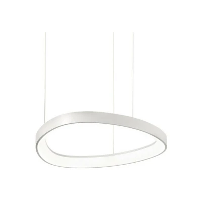 Image of Gemini LED Decorative Integrated Pendant Light White, 3000K