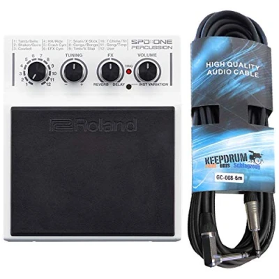 Image of Roland SPD One Percussion Pad + Keepdrum Jack Cable 6 m