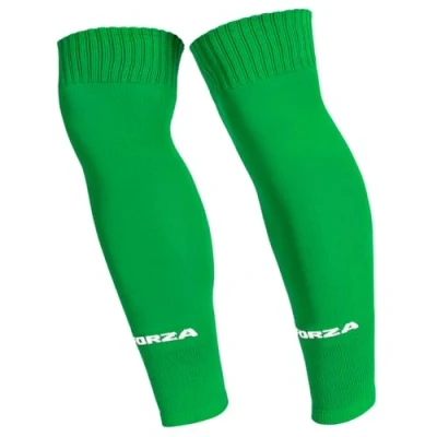 Image of FORZA Classic Pre Cut Football Socks Knee High Sports for Comfort &amp; Performance Ideal Training Matches (UK, Alpha, S, M, Regular, Green)