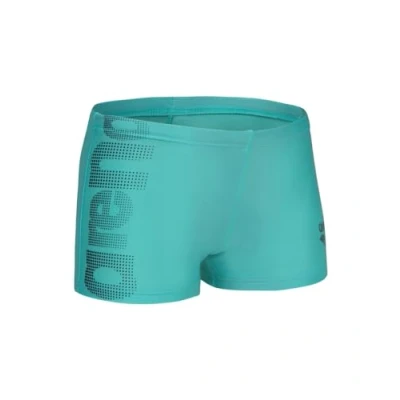 Image of arena Boy&#039;s Logo Swimsuit Shorts, Pool and Beach In Soft Quick Drying Fabric, Partially Lined Through The Front
