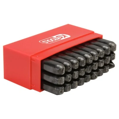 Image of KS Tools Letter Stamping Set 27 Parts A to Z