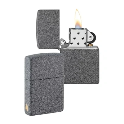Image of Zippo Lighter, Metal, Iron Stone, One Size