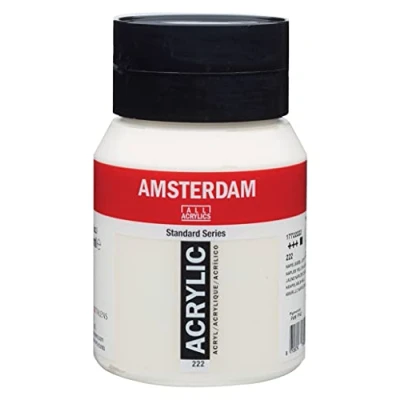 Image of Amsterdam Standard Series Acrylic Jar 500 ml Naples Yellow Light 222 (17722222)