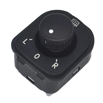 Image of KASturbo Side Mirror Control Switch for Golf MK5 MK6 CC PLUS SHARAN TIGUAN PASSAT 1K0959565F 1K0959565H 1K0959565K Rear View Knob