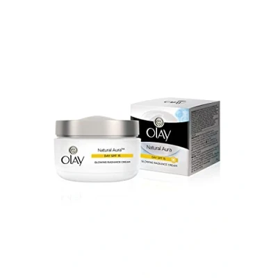 Image of Olay Natural White Glowing Fairness Cream Day SPF 24, 50g