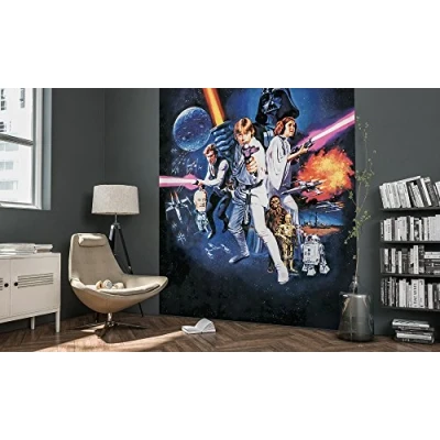 Image of Komar 026 DVD4 Star Wars Poster Classic 1 Wallpaper, Assorted Colours