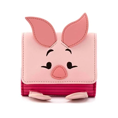 Image of Loungefly X Disney Winnie The Pooh Piglet Flap Wallet
