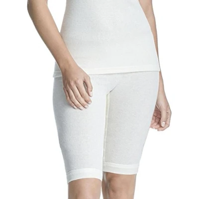 Image of Susa Women&#039;s Angora Langbeinschlüpfer s8050900 Thermal Bottoms, (Wool White S115), M