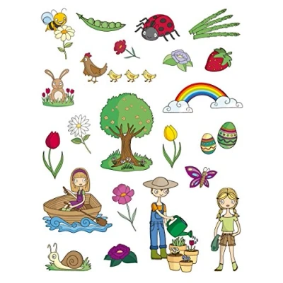 Image of APLI Kids 11614 Spring gomet Bag, 3 hojas