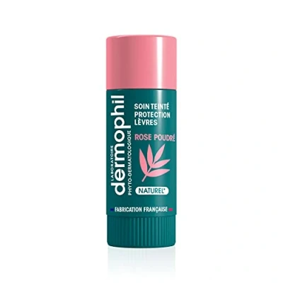 Image of Dermophil Indien Tinted Care Lips Protection 4g Powdery Pink