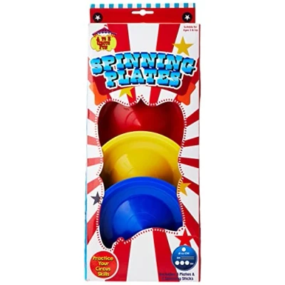 Image of A to Z 01618 Spinning Plates, Multicolor, packaging may vary