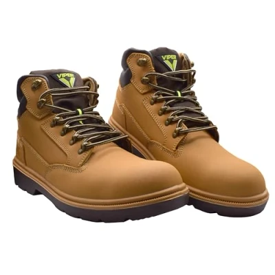 Image of SCAN Desert Viper S3 Rated Safety Boot Nubuck Leather Size 6
