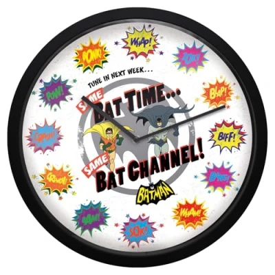 Image of DC Batman BAT TIME Wall Clock