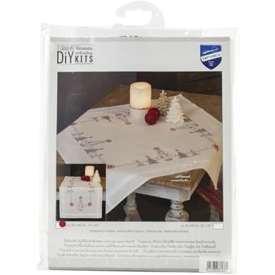 Image of Vervaco Table Runner Kit, Cotton, Assorted