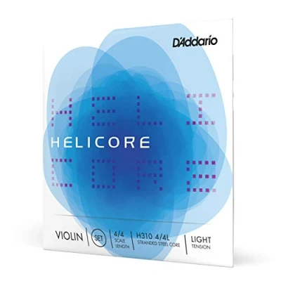 Image of D&#039;Addario H310 4/4L Helicore 4/4 Scale Light Tension Violin String Set