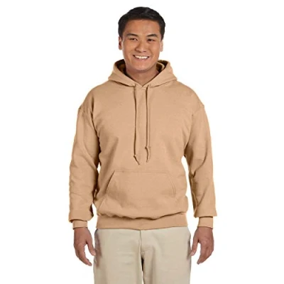 Image of GILDAN Mens 7.75 Oz. Heavy Blend? 50/50 Hood (G185) Old Gold 2XL