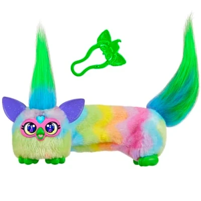 Image of Furby DJ Furblets Can Dee Swirl Plush Toy