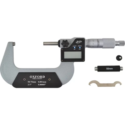 Image of Oxford 50 75mm/2 3&quot; IP65 Digital External Micrometer