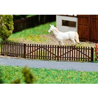 Image of FALLER 272410 Wooden Slatted Fence, Accessory for Model Railway, Making