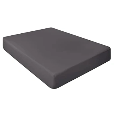 Image of NIYS Luxury Bedding Finest 100% Egyptian Cotton 10&quot;/25CM Fitted Sheets (Charcoal, Super King)