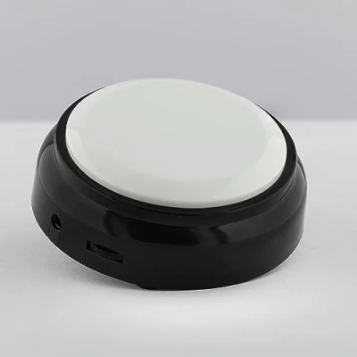 Image of Verbalise VTC 03 Big Top Button Radio Controlled Talking Clock; Dual Voice; Speaks Time, Date, 8 Daily Alarms; 2 Year Guarantee, UKs No1 for Quality Service and Choice. USB x AAA included